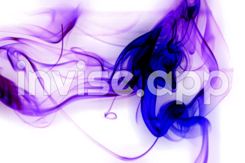 Purple Smoke White Background - Purple Smoke Pic Arts