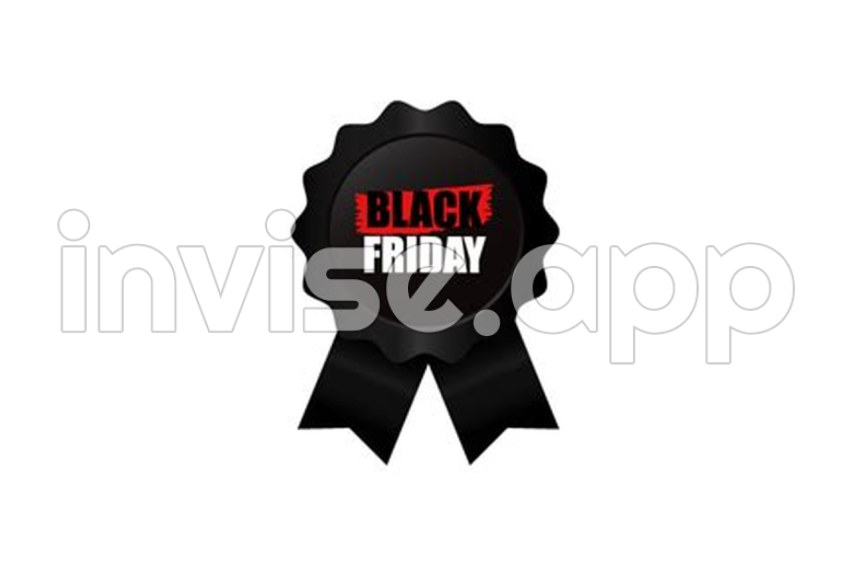 Black Friday Badge Design Template Graphic By Muhammad Rizky Klinsman - Black Friday Badge