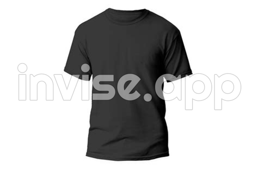 Svg T Shirt S For Free Download - Plain Black T-Shirt Template