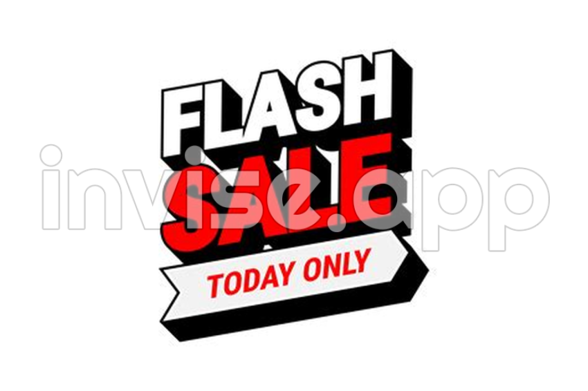 Flash Sale Vector Graphic By Handriwork Creative Fabrica - Flash Art Journal