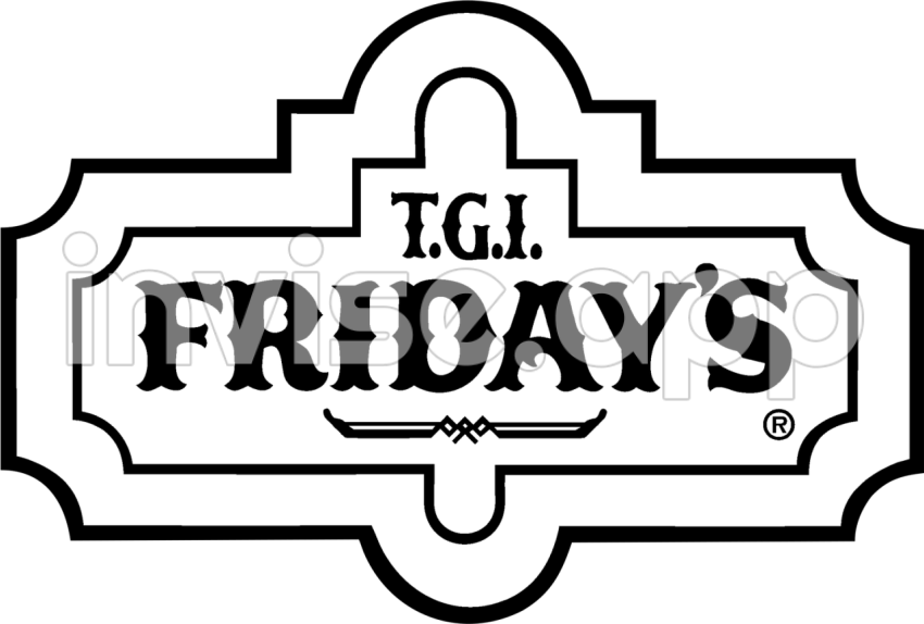 B"Fridays Logo Black And White Clipart Full Size Clipart (4966800 " - Good Frday Clip Art