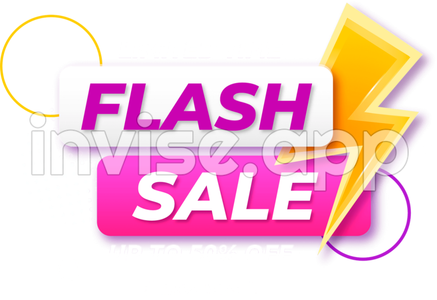 Flash Sale Art - Limited Flash Sale Vector Flash Sale, Flash, Sale