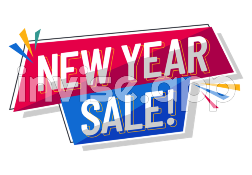 Promotion Banner Of New Year Sale Special Offer, New Year, Sale - End Of Year Sale Hd