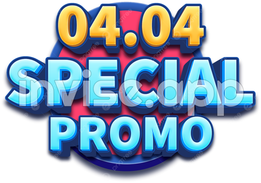 04 Promocion Especial Promocion 3D Efecto De Texto Editable - Promocion Especial