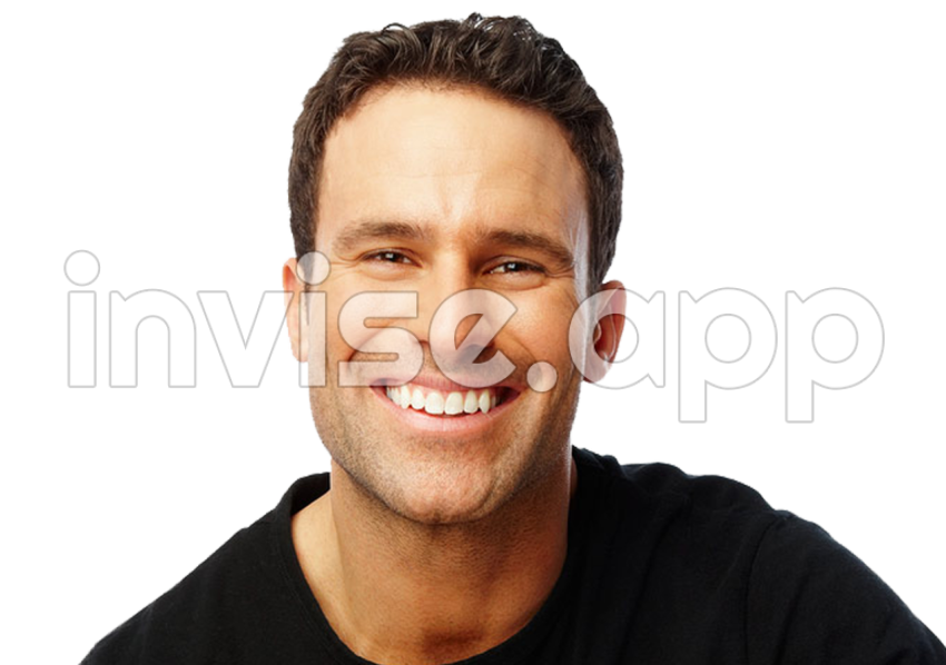 Black Man Smile - Male Face Image Transparent