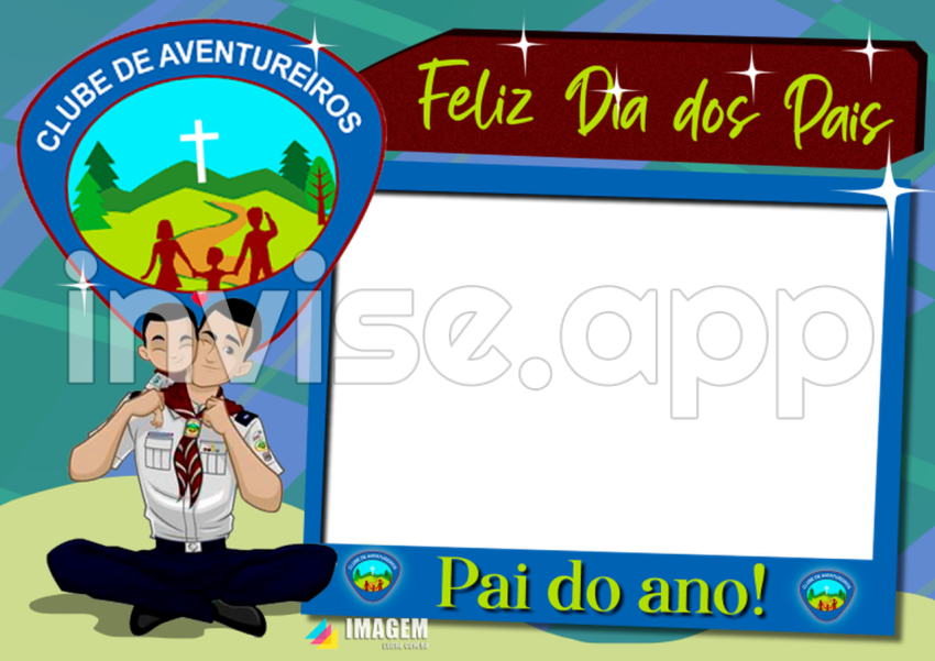 Faixa De Aventureiros - Feliz Dia Dos Pais Clube De Aventureiros Imagem Legal