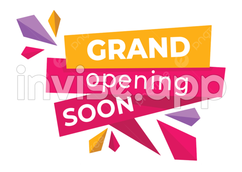 Opening Soon Banner Vector Images, Shop Or Store Grand Opening Soon - Store Opening