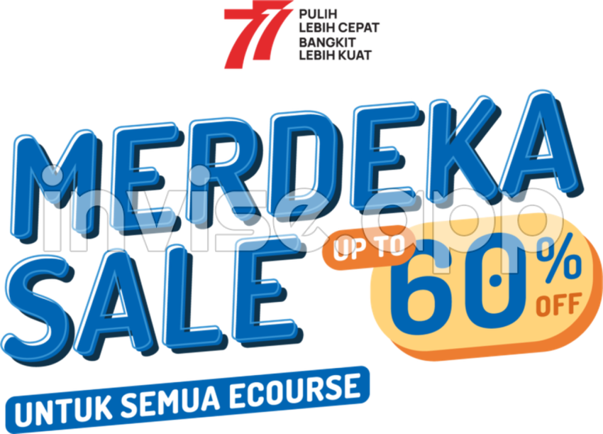 Kursus Online Semua Produk Kang Aviv - Merdeka Sale Flyers