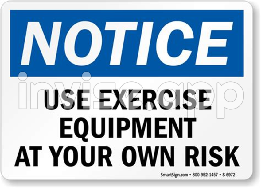 Gym Etiquette Signage - Fitness Room Signs & Gym Signs Health Club Signs From Mydoorsign