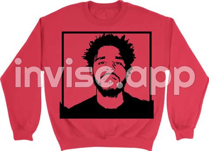 J. Cole New Music - J Cole New Hip Hop Graphic Crewneck Featuring Icon J Cole,