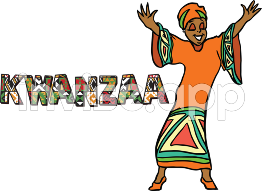 African American Friday Happy Dance - Kwanzaa African Dance Cartoon African Americans For Happy Kwanzaa For