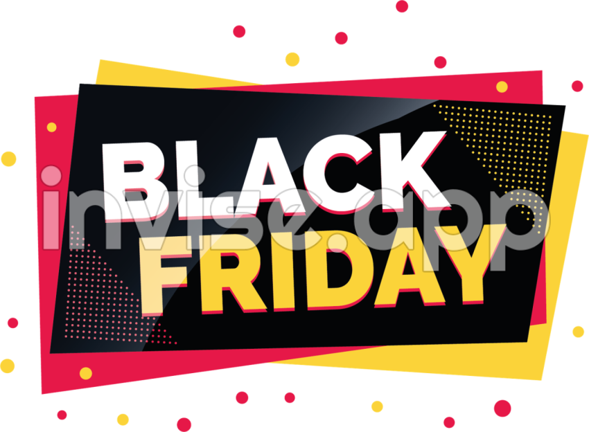 Scritta Black Friday - Scritta Adesiva Con "Black Friday" Tenstickers