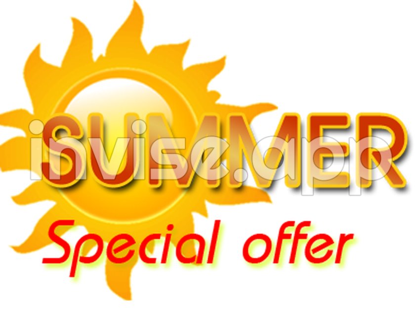 Summer Holiday Special Offers Tonyksilver - Summer Promo Items