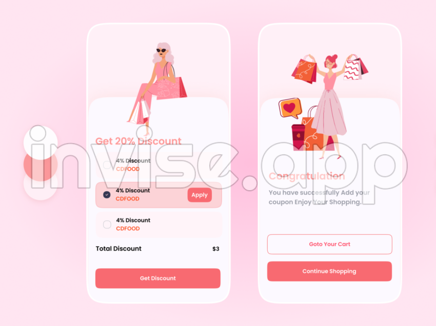 Mobile-App Promo - Promo Code Mobile App Design By Mehbubur Rahman On Dribbble