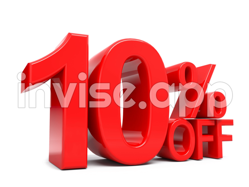 Promotion 10 % - 10% Off, Discount Offer, Sale Promotion Free