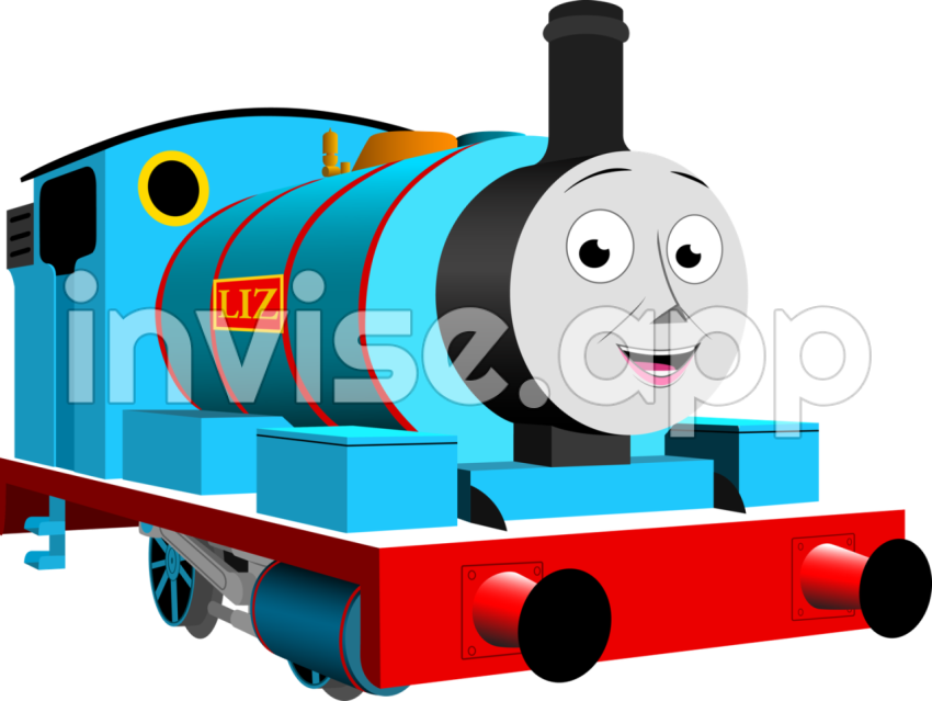 Thomas And Friends Thomas Promo Art - Thomas Train Tank Locomotive Saddle Tank Clip Art Percy Thomas And