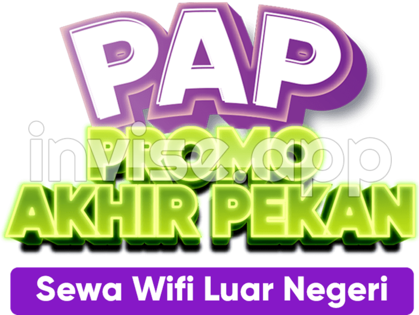 Promo Akhir Bulan - Promo Akhir Pekan Travelwifi