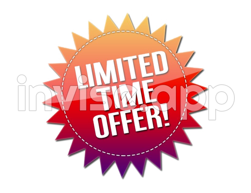 Limited Special Promo - Limited Offer Images Transparent Free Download