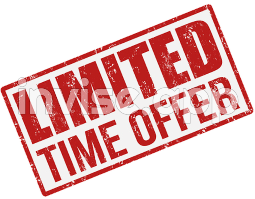 Collection Of Limited Offer Plus - Special Promo Tagline Catchy