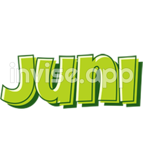 Promo Juni - Juni Logo Name Logo Generator Smoothie, Summer, Birthday, Kiddo