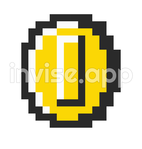 Mario Coin Pixel Art Maker - Mario Coin Block