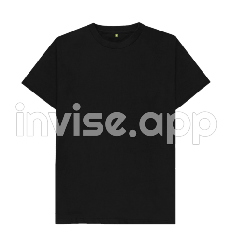 Plain Black T Shirt Transparent Image - Black Short Sleeve Shirt