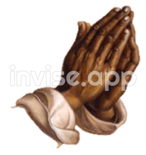 African American Friday Morning Prayer - Praying Hands Transparent Image Download, Size 799X1003Px