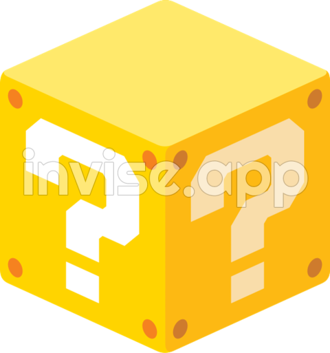 Super Mario Question Box - File Artwork 3D Question Box Svg Super Mario Wiki, The Mario