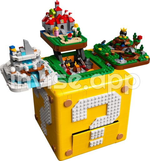 Super Mario 64Tm Question Mark Block 71395 Lego Super Mariotm Buy - Lego Question Block