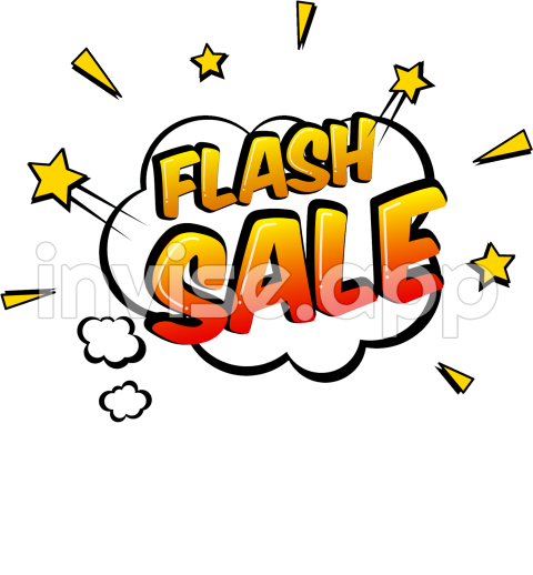 Promo Flash Sale - Flash Sale Images Transparent Background Play