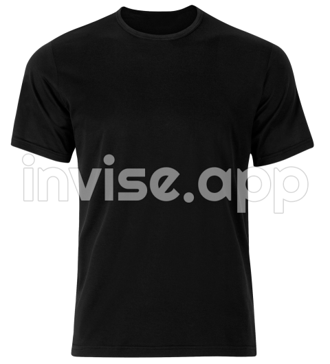 T Shirt Tshirt Transparent Free Transparent Logos - Plain Black T-Shirt