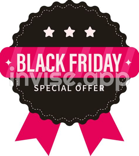 Black Friday Stickers 11570127 - Happy Friday Dance Graphic