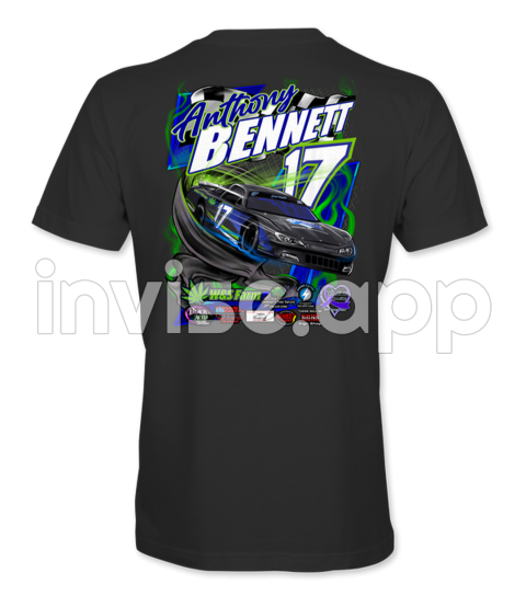 T Shirt Black Friday Sale - Anthony Bennett T Shirts Black Acid Apparel