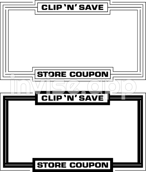 Editable Free Printable Coupon Template Clip Art Library - Print Coupons