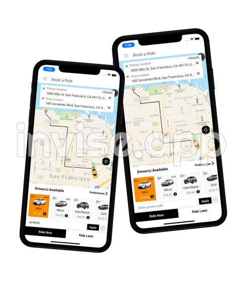 Auto Applied Promo Codes Taxi App Features Uberapps - Google Promo Code