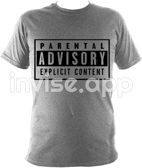 Parental Advisory B/P Active Shirt Original Size Image Joy - Parental Advisory Shirt