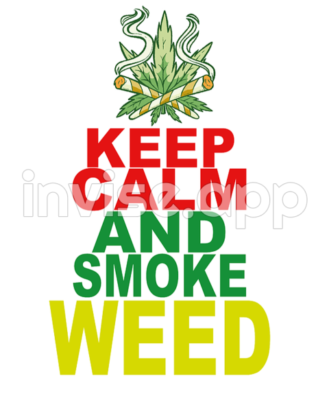 Keep Calm And Smoke Weed Wallpaper - Keep Calm Logo