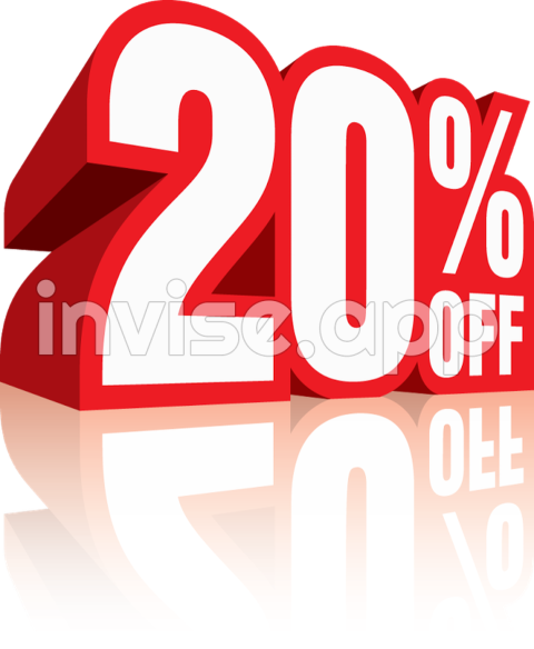 Sale Sticker 20% Off Transparent Pictures Free Icons And Backgrounds - 20 % Off Sign