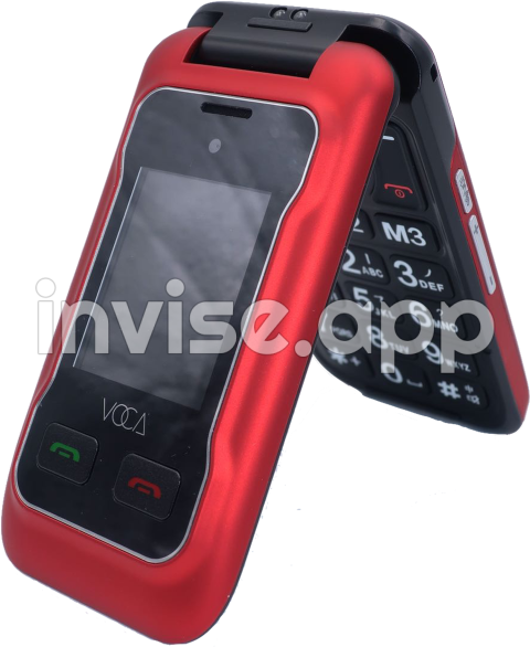 Download Voca V530 Unlocked 2G/3G Flip Cell Phone Feature Phone Full Size Image Kit - Unlocked Flip Phones