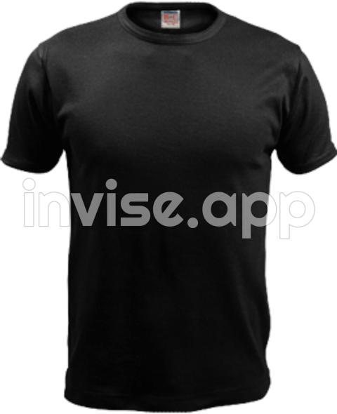 Black Pocket T-Shirt - Black T Shirt Image Transparent Hq Download Freeimg