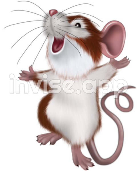 Good Morning It Friday - Download Hd Mouse Illustration, Illustration Mignonne, Mouse Pictures