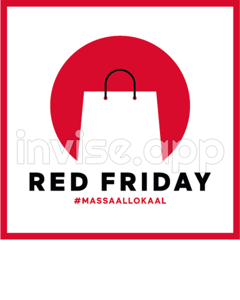 Red Friday Logo - Landing Red Friday