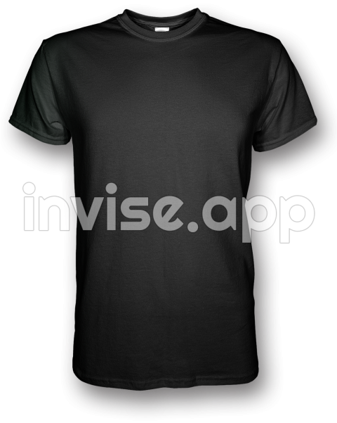 Plain Black Shirt - Blank Black T Shirt T Shirt Free Transparent Download Key