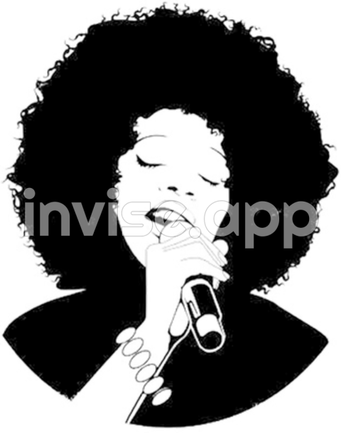 Afro Hair Vector Images With Transparent Background Transparent - Afro Logo