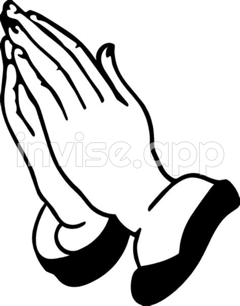 Praying Hands Clouds - Praying Hands Transparent Image Download, Size 1006X1280Px