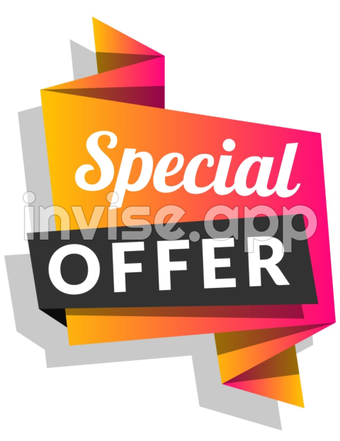 Online Promo - Special Offer Transparent Mart