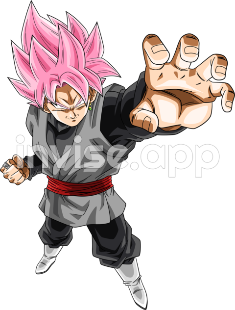 Download Hd Super Saiyan Rayos Goku Black Vs Hit Transparent - Goku Black Vs Hit