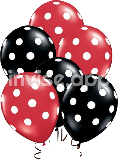 Pics Of Red And Black Balloons - Veja Tambem Estas Red White And Black Balloons Clipart Large Size