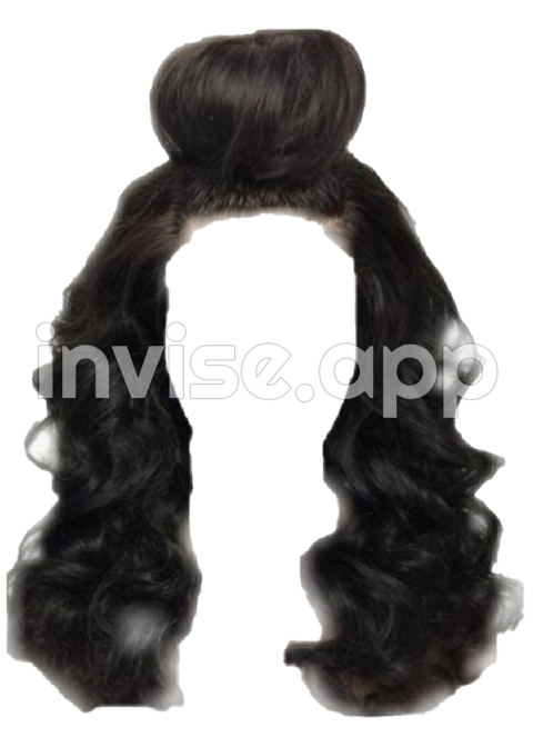 Black Hair Extensions - Wavy Wig Black Hair Extensions And Accessories Free Hd All