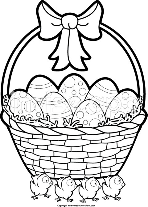 Easter Egg Hunt Black And White - Free Black And White Easter Images, Download Free Black And White